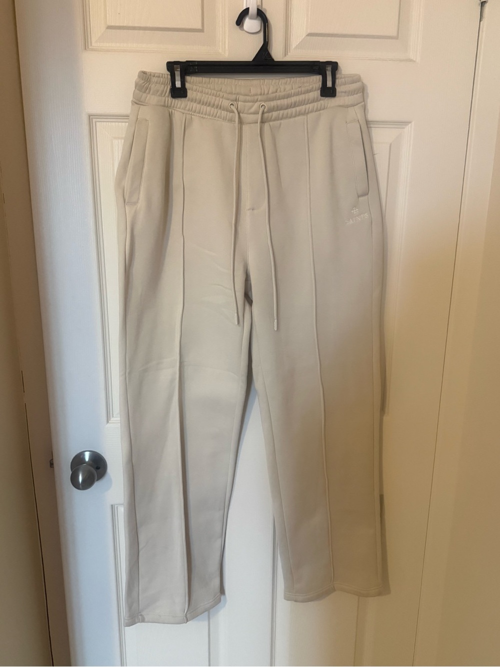 Men's Saints Studio Cream-Coloured Sweatpants from the Steetwear Line NWOT